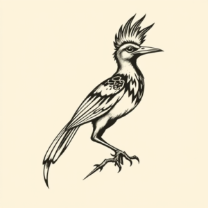 Norse Roadrunner Tattoo