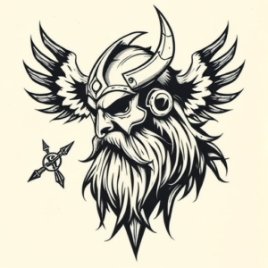 Norse Rockstar Tattoo