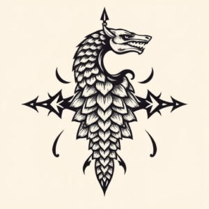Norse Scale Tattoo