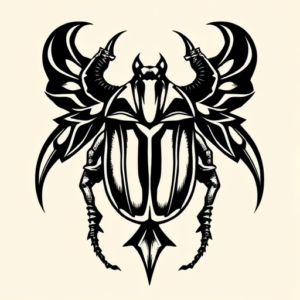 Norse Scarab Tattoo