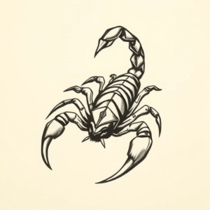 Norse Scorpion Tattoo