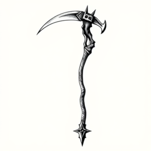 Norse Scythe Tattoo