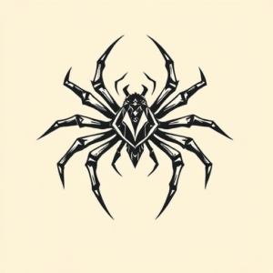 Norse Spider Tattoo