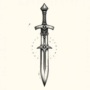 Norse Sword Tattoo