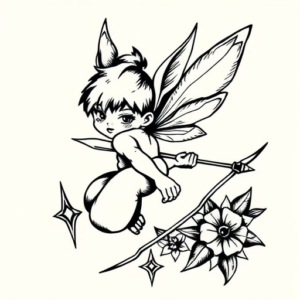Norse Tinkerbell Tattoo