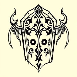 Norse Tombstone Tattoo