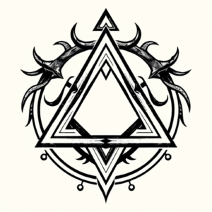 Norse Triangle Tattoo