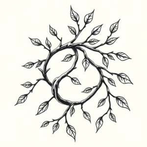 Norse Vine Tattoo