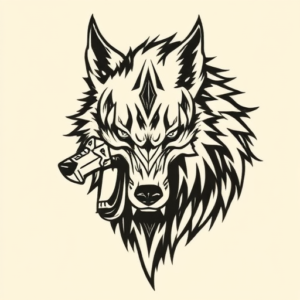 Norse Werewolf Tattoo