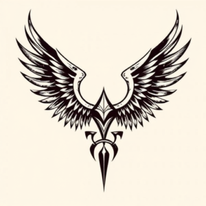 Norse Wings Tattoo