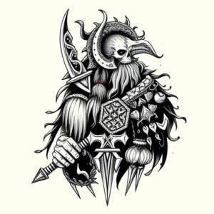 Norse Witcher Tattoo