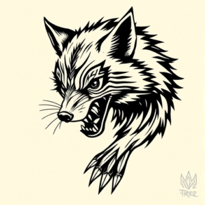 Norse Wolverine Tattoo