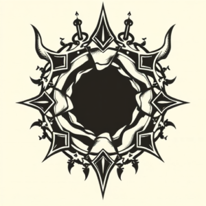 Norse Wormhole Tattoo