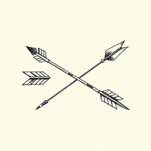 Old School Arrow Tattoo