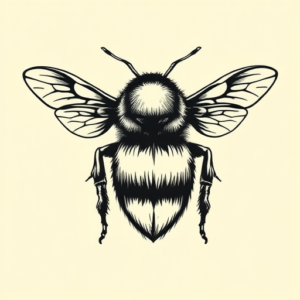 Old School Bumblebee Tattoo