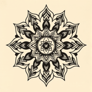 Old School Chakra Tattoo