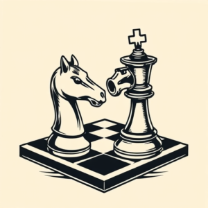 Old School Chess Tattoo