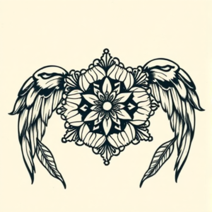 Old School Crochet Tattoo