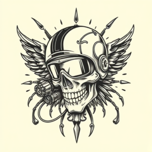 Old School Cyber Tattoo