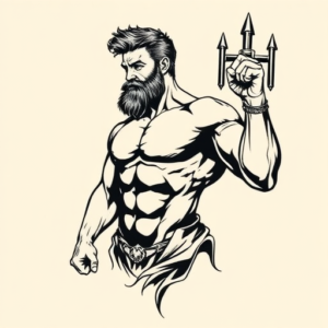 Old School Hercules Tattoo