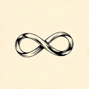 Old School Infinity Tattoo