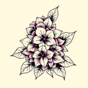 Old School Lilac Tattoo