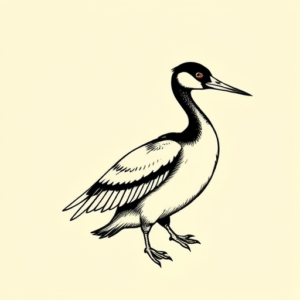 Old School Loon Tattoo