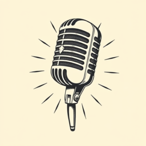 Old School Microphone Tattoo