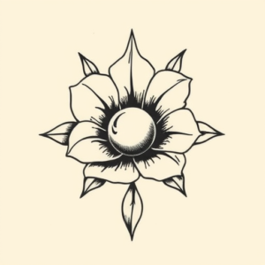 Old School Pearl Tattoo