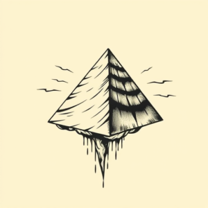 Old School Pyramid Tattoo