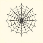 Old School Spiderweb Tattoo