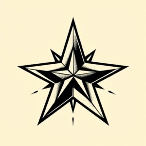 Old School Star Tattoo