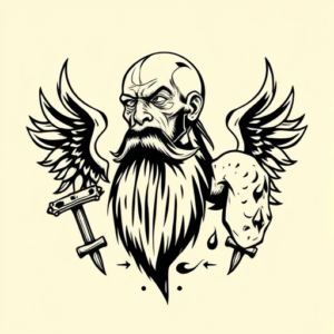 Old School Stoic Tattoo