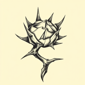 Old School Thorn Tattoo