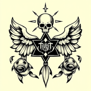 Old School Trinity Tattoo