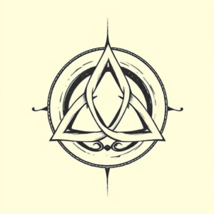 Old School Triquetra Tattoo