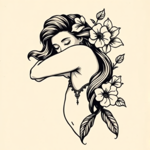 Old School Venus Tattoo