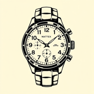 Old School Watch Tattoo