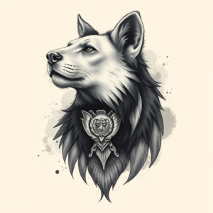 Painterly Animal Tattoo