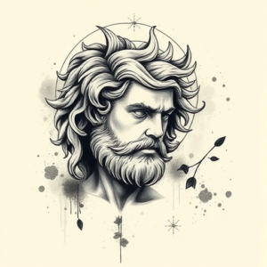 Painterly Apollo Tattoo