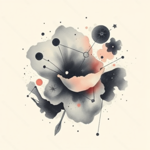 Painterly Constellation Tattoo