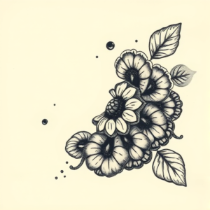 Painterly Crochet Tattoo