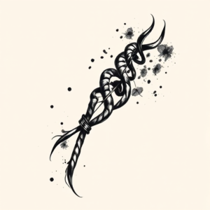 Painterly Dna Tattoo