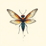 Painterly Firefly Tattoo