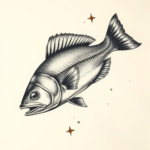 Painterly Fish Tattoo