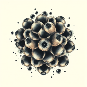 Painterly Honeycomb Tattoo