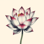 Painterly Lotus Tattoo