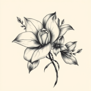 Painterly Nature Tattoo