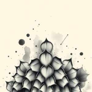Painterly Scale Tattoo