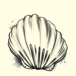 Painterly Shellback Tattoo